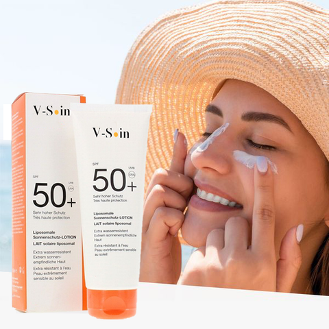 أفضل حل لعلاج مشاكل بشرة مع حماية عالية +Spf 50 Creme V-soin