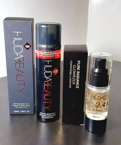 Huda Beauty Spray fixer – يثبث المكياج بشكل رهيب و يعطي إشراقة رائعة